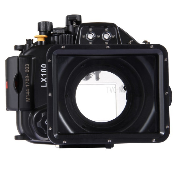 PULUZ Pu7009 40m Underwater Camera Waterproof Housing Case for Panasonic LUMIX DMC-LX100 - Black