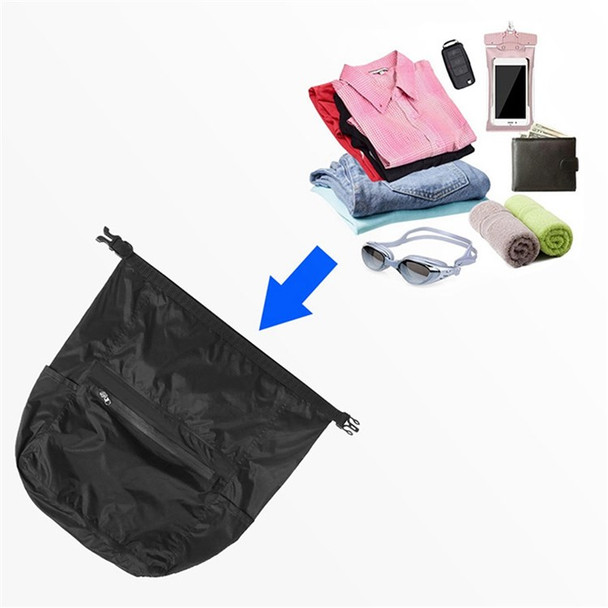 LUCKSTONE Swimming Rowing Drifting Ultra-light Silicon-coated Nylon Waterproof Dry Bag Backpack Clothes Towel Carrying Bag