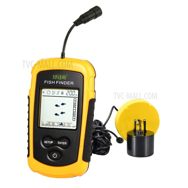 LUCKY FFC1108 -1 Intelligent Sonar Wired Fish Finder with High Definition  LCD Screen and Fish Alarm