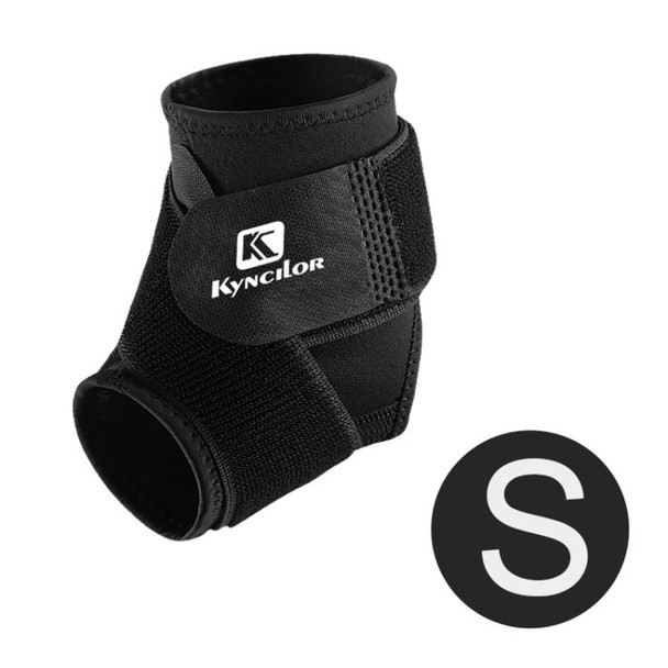 KYNCILOR AB024 Ankle Sleeve Breathable Ankle Brace for Sprained Ankle Running Basketball - Black/S/35 - 39