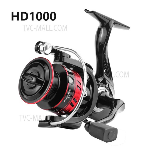 5.2:1 High-speed Good Quality Spinning Fishing Reel Max Drag Fishing Wheel - HD1000