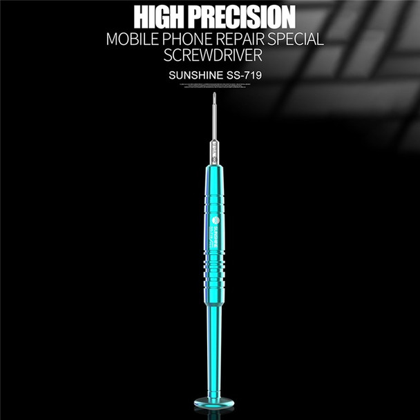 SUNSHINE SS-719 High Precision Magnetic Y0.6 Screwdriver for Mobile Repair Opening Hand Maintenance Tools