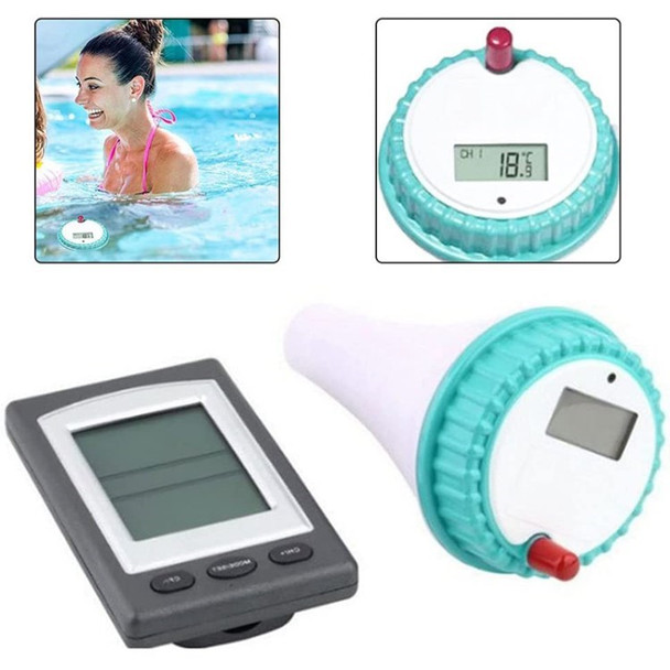 30m Waterproof Portable Pool Thermometer with Remote Sensor Water Thermometer for Aquarium Spa Jacuzzi