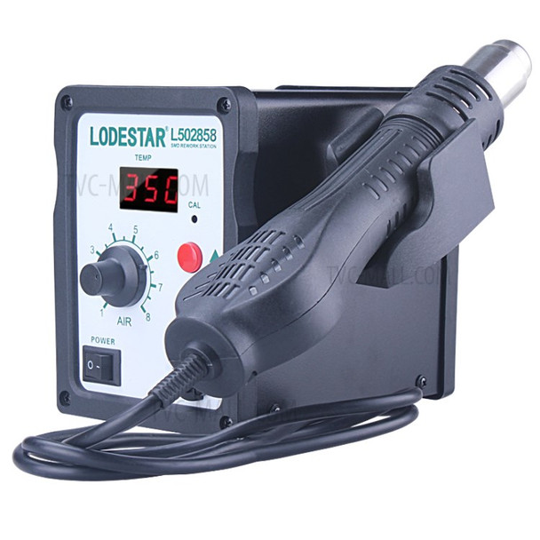 LODESTAR L502858 110/220V Hot Air Gun Desoldering Soldering Rework SMD Station Kit - EU Plug