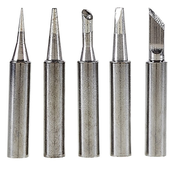 BEST 5Pcs/Set 30W Fast Heating Soldering Tip Wear Resistance Solder Iron Tips for Soldering Station