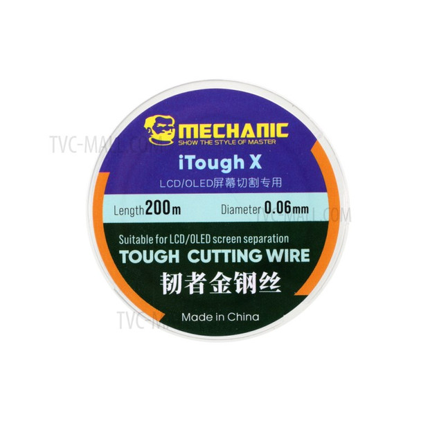 Diamante Wire for Mobile Phone LCD Screen Separation, Size: 0.06mm x 200m