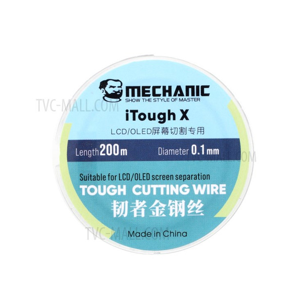 Diamante Wire for Mobile Phone LCD Screen Separation, Size: 0.1mm x 200m