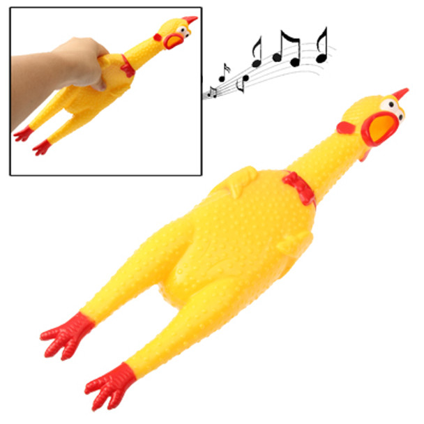 32cm Interesting Toy Stress-Relieved Screaming Hen Shrilling Chicken Relief Squeezed Gift