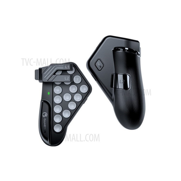 F7 Tablet Game Controller Plug and Play Gamepad for iPad / Android Tablets - Black