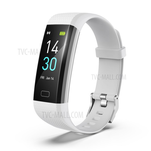S5 2 Generation Heart Rate Monitor Pedometer Fitness Tracker Smart Wristband IP68 Waterproof Smart Bracelet - White
