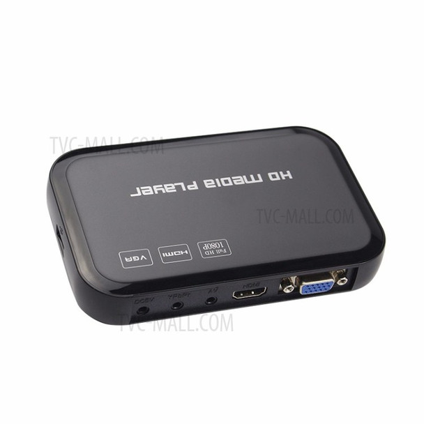 H6W Full HD 1080P Media Player with HDMI VGA - EU Plug