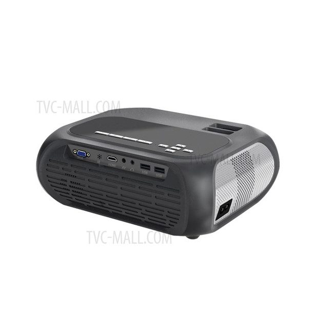 T7 Portable HD 720P Mini LED Projector Home Theater (Basic Version) - EU Plug