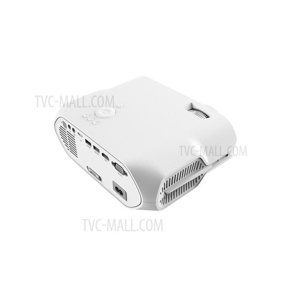 UHAPPY U70 Projector Home Theater Projector Basic Version EU Plug - White