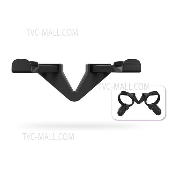 VR Headset Hook Storage Rack Holder for Oculus Quest 2 Headset Controller - Black
