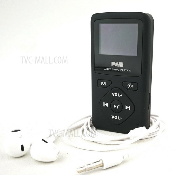 DAB-P7 Portable DAB Bluetooth Digital Radio Player MP3 Player Support FM Radio TF Card