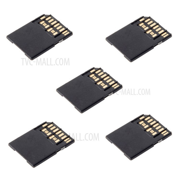 5Pcs/Set UHS-II 4.0 Micro-SD SDHC SDXC TF Card to SD SDHC SDXC Card Adapter Kit