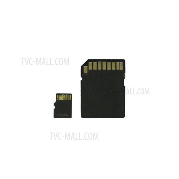 4GB MicroSD TF TransFlash Memory Card with SD Adapter - 4GB