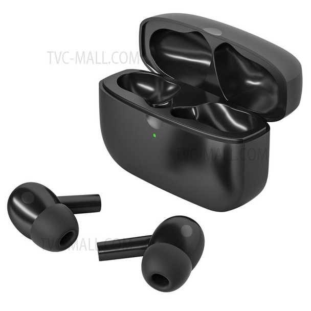 XY-40TWS Mini Wireless Bluetooth Earphone In-ear TWS Sports Stereo Music HD Calling Headset Earbuds Support Siri - Black