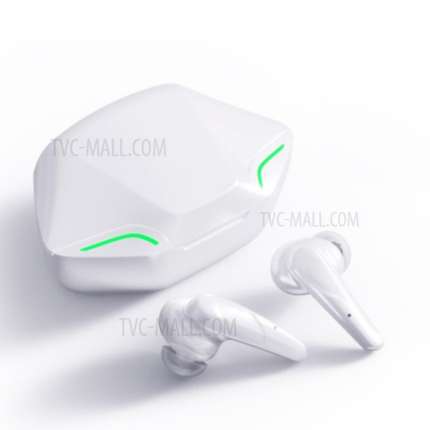 Y1 Wireless Bluetooth Earphone Earbuds TWS Gaming Headphones - White