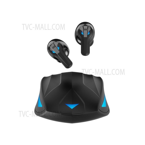G18 Wireless Gaming Earphone Zero Delay In Ear Earbuds TWS Bluetooth Headphones - Black