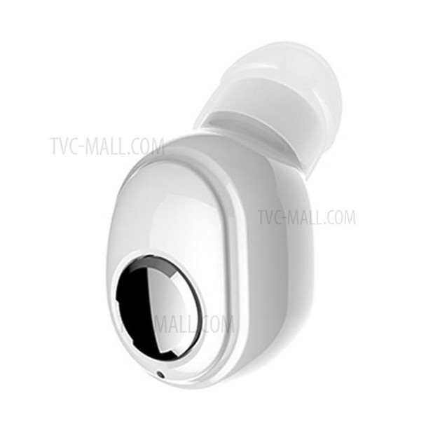 L15 Mini Wireless Bluetooth 5.0 Headset Ultra Small In-Ear Headphones-White