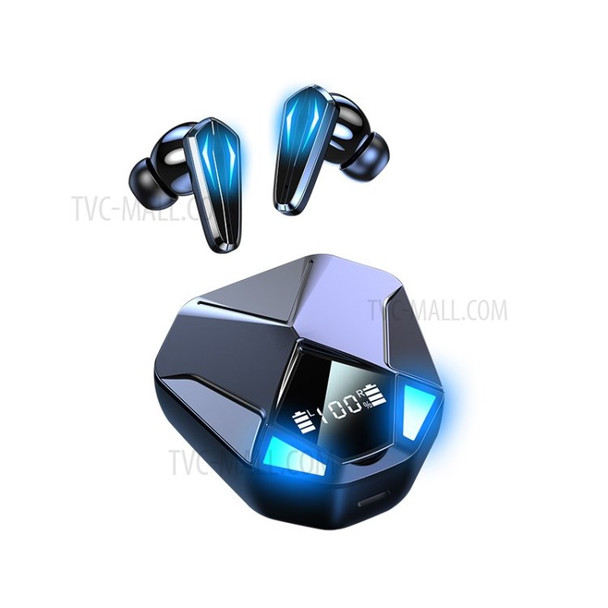 X6 Wireless Bluetooth Earbuds 350mAh Premium Sound Gaming Earphone - Black