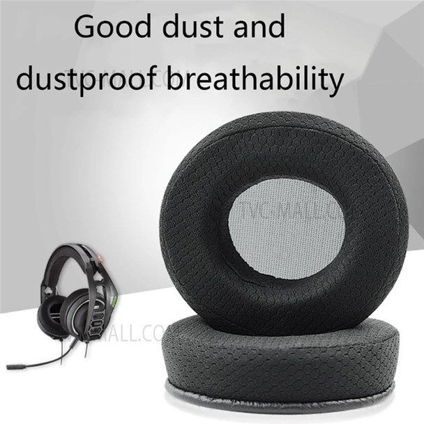 For Plantronics RIG 400HX Headset 1 Pair Ear Pads Replacement Breathable Mesh Earmuff Cover