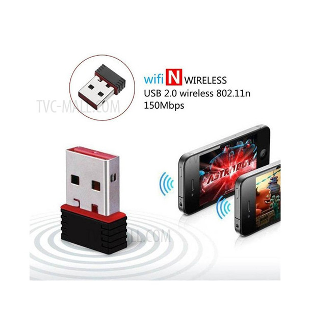 RTL8188 150M USB WiFi Wireless Adapter Network LAN Card for Windows Mac Linux