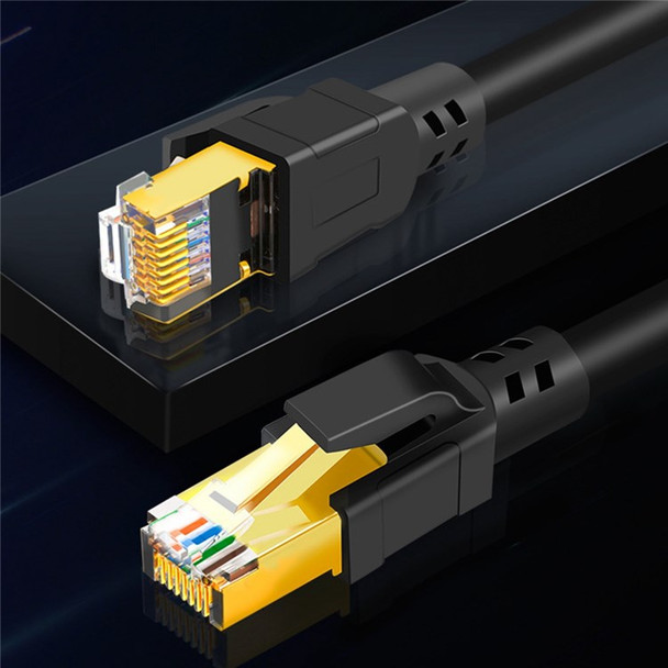 CABLECREATION CL0315 10m Cat8 Ethernet Cable 40Gbps 2000Mhz High Speed Gigabit SFTP RJ45 LAN Network Internet Cable