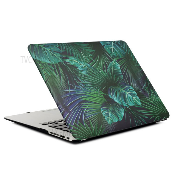 Pattern Printing Hard PC Case for MacBook Air 13.3" Retina Display A2337 M1 (2020)/Air 13.3'' Retina Display A2179 (2020)/Air 13.3-inch (2019) (2018) A1932 - Leaf Pattern