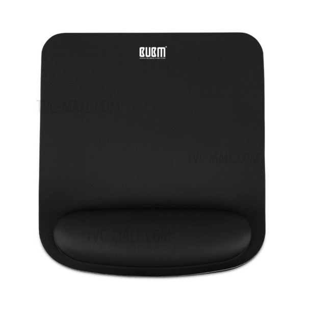 BUBM JSM Mouse Pad Mat with Gel Wrist - Black