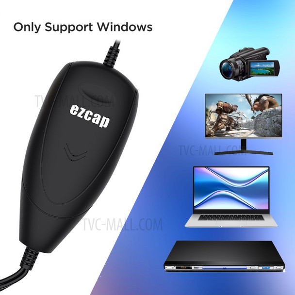 EZCAP 172 USB Video Capture Adapter for Window Xp/2000/vista/7/8