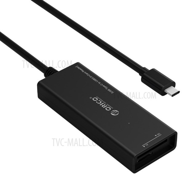 ORICO CH3SF Type-C Male to 3 USB 3.0 Ports + TF / SD Card Reader Hub - Black