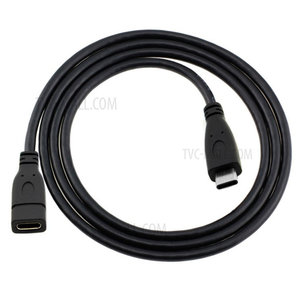 1m USB-C USB 3.1 Type-C Male to Type-C Female Extension Data Cable for Macbook Tablet Mobile Phone Hard Disk Drive