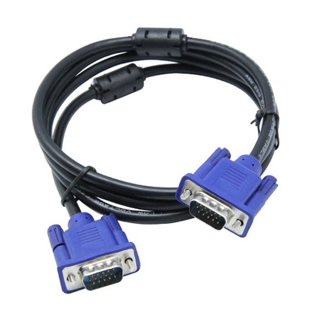 1.8m 3+6 VGA Monitor Cable Male to Male Cord HD15 for PC Laptop TV Projector