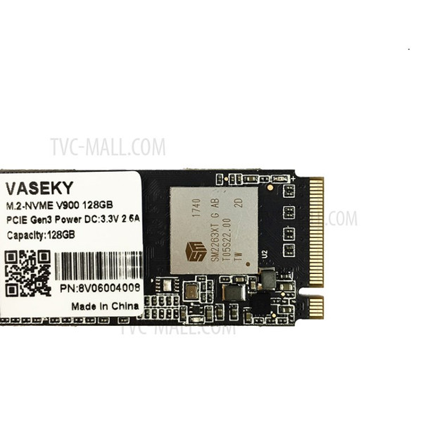 VASEKY M.2 NVME PCIE SSD Hard Drive Disk 128G Solid State Drive for Desktop PC Laptop