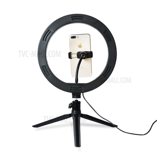 10-inch LED Ring Light Lamp Selfie Camera Phone Studio Tripod Stand