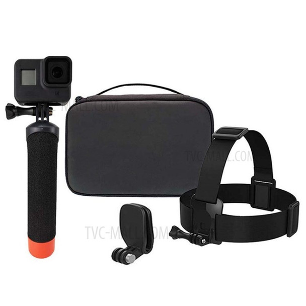 For GoPro Camera Accessory Adventure Kit (All GoPro Cameras) Diving Buoyancy Selfie Stick Case Bag Set