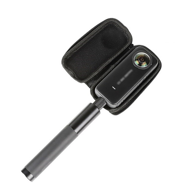 For Insta360 One X2 /One X Camera Carrying Bag Waterproof Anti-shock Camera Storage Box - Black