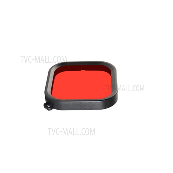 Filter Lens Diving Color Correction Accessory for GoPro Hero 8 Waterproof Housing - Red