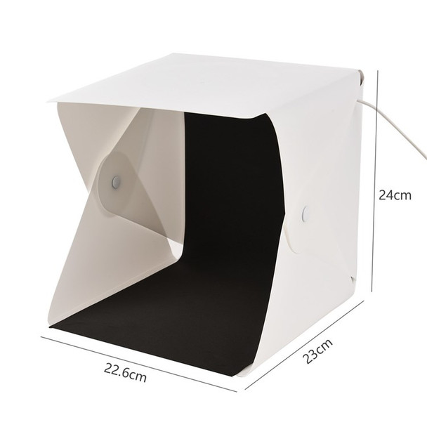 Professional Mini Product Photography Light Box Foldable LED Light Box with Colorful Backdrops