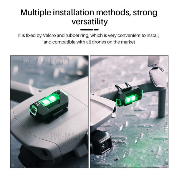 Ulanzi Drone Strobe Light Anti-collision Light for DJI Mavic AIR 2 and Most Drone Replacement