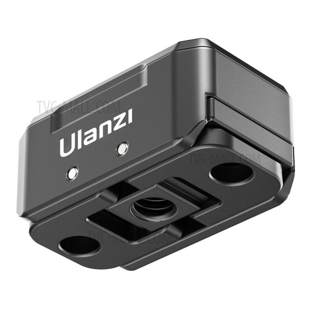 ULANZI R080 Aluminum Alloy Solid Practical Quick Release Mount Base with Magnetic Action Camera Mount Interface