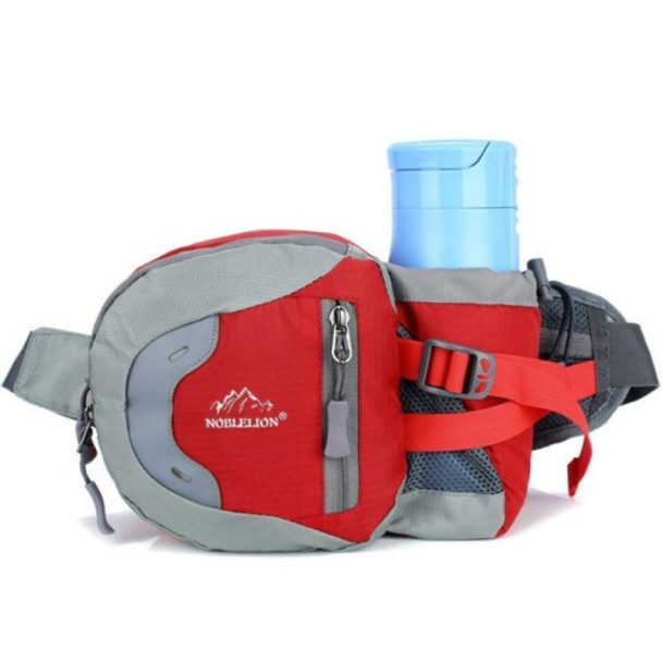 Multi-functional Outdoor Equipment Supplies Kettle Bag Travel Marathon Running Sports Waist Bag(Red)