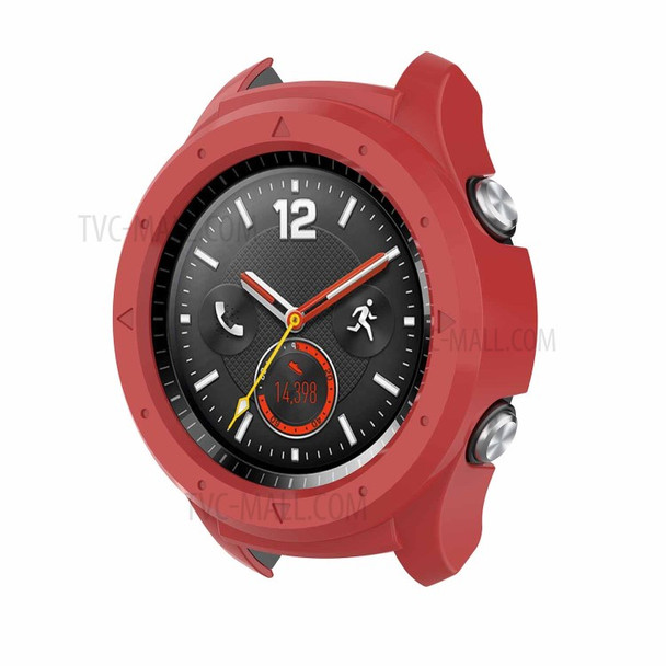 Anti-aging Protective PC Case Cover for Huawei Watch 2 - Red