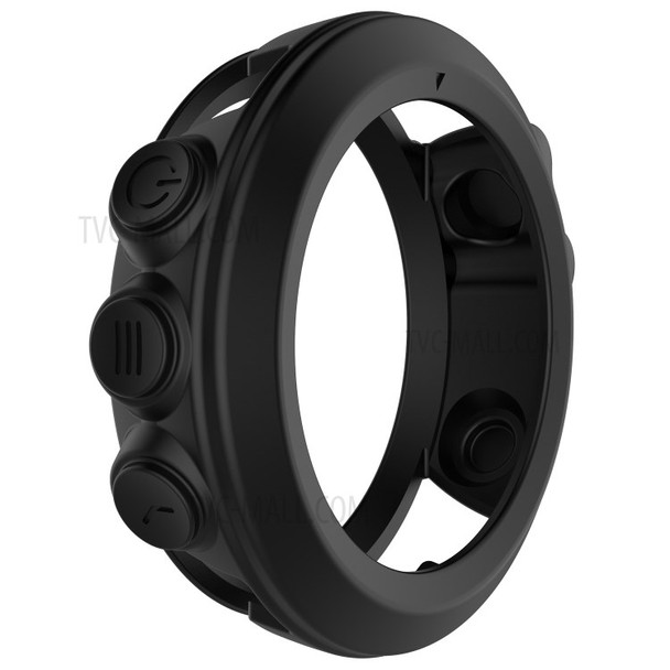 Soft Silicone Protective Cover for Garmin Fenix 3/Fenix 3 HR/Fenix 3 Sapphire/Quatix 3/Tactix Bravo - Black