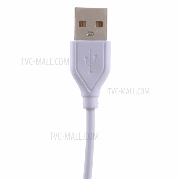 XO NB8 Micro USB Data Sync Charge Cable 1m for Android Phone - White