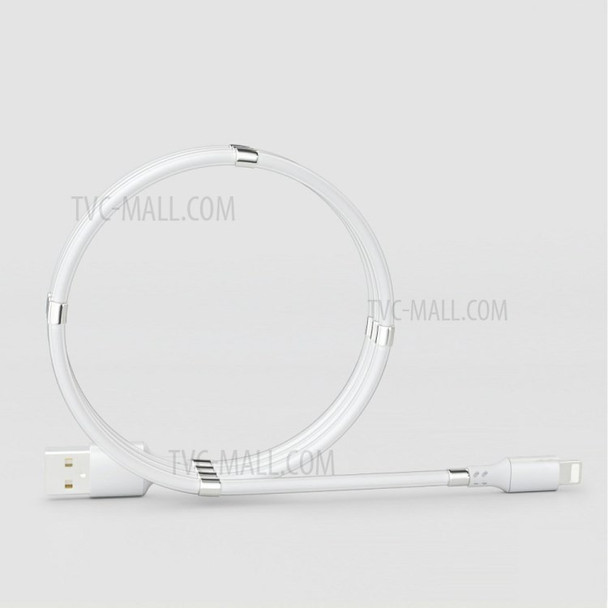 1M USB Data Sync Charging Cable for Cell Phone - 10 Magnetic Junctions/Lightning 8Pin Interface