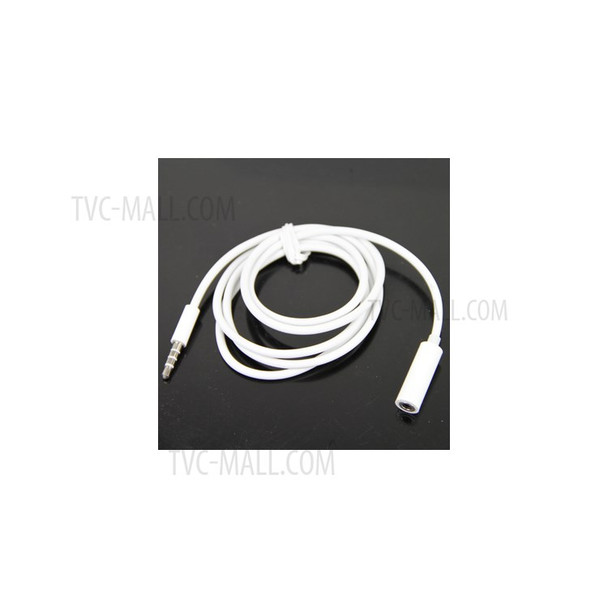 3.5 mm Male to Female Stereo Audio Extension Cable for iPhone 4 (Length:1.04m)