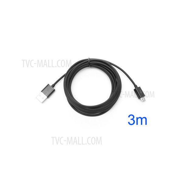 Black 3M Micro USB 5Pin to USB 2.0 High Speed Data Charge Cable for Samsung HTC Nokia Sony LG Huawei